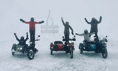 Motorcycles in Auvergne