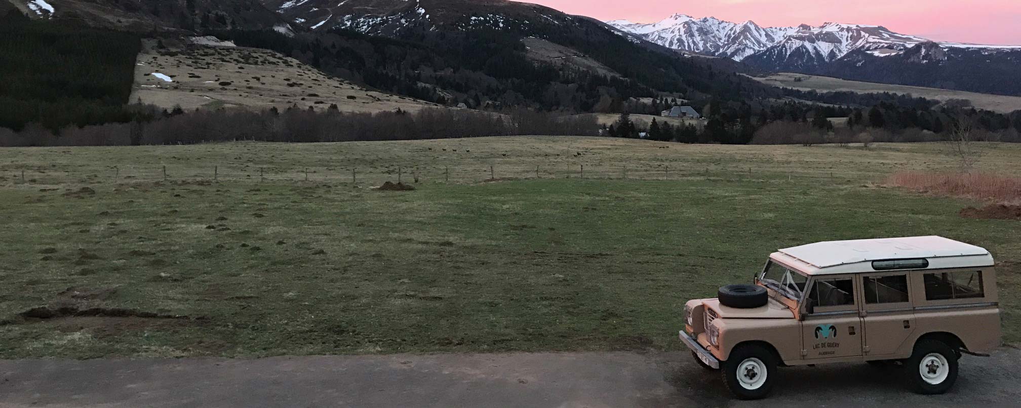 Accès à l’Auberge du Lac de Guéry