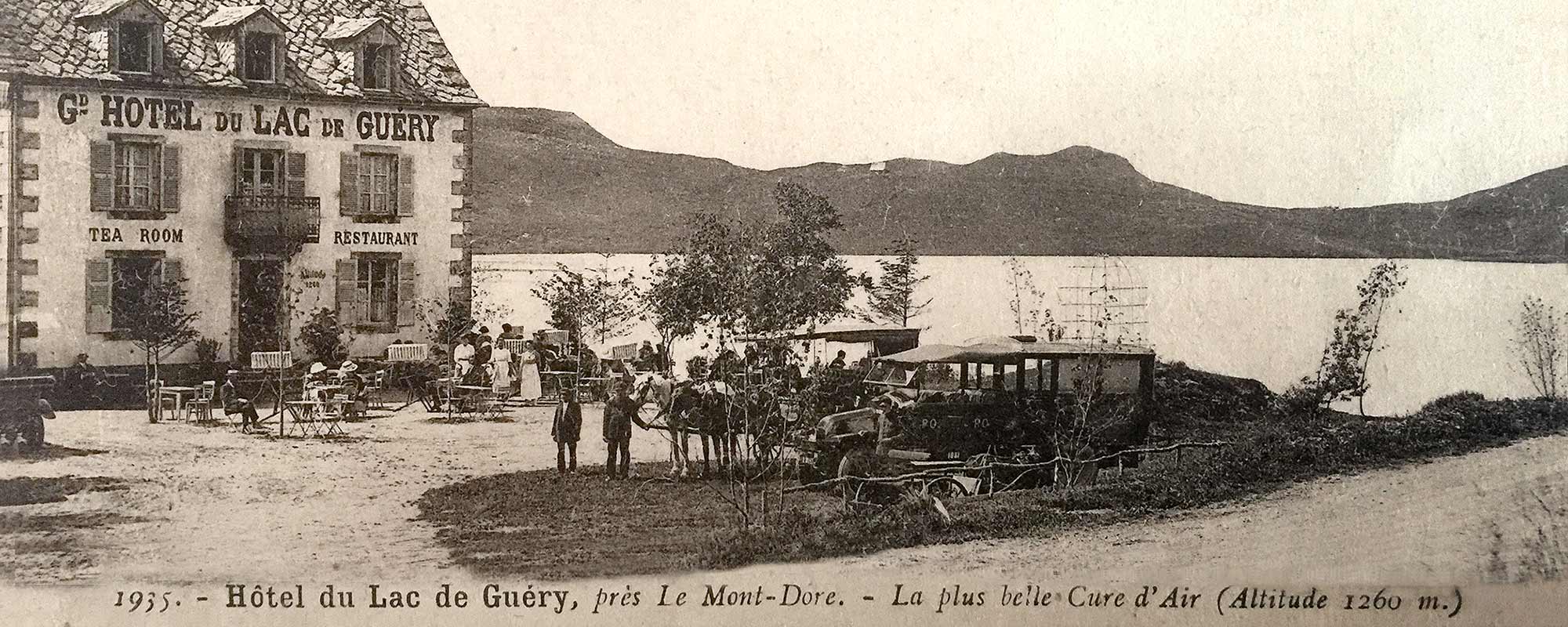 Air cure at the Auberge du Lac de Guéry