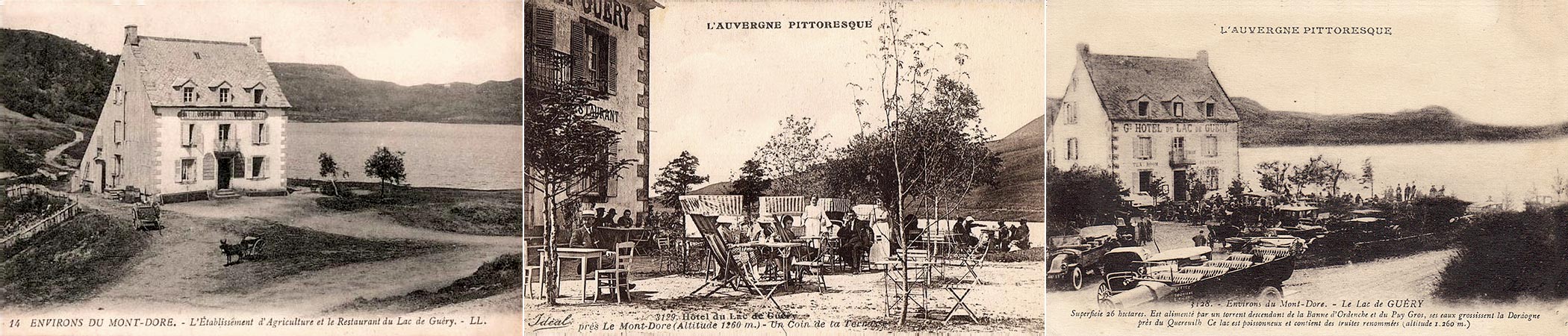 L’Auberge du Lac de Guéry au fil du temps