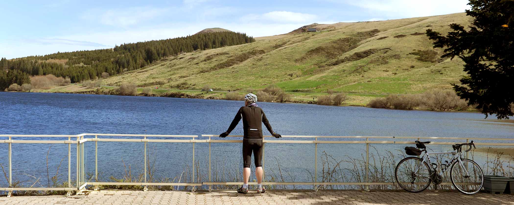 Une pause au bord du Lac de Guéry